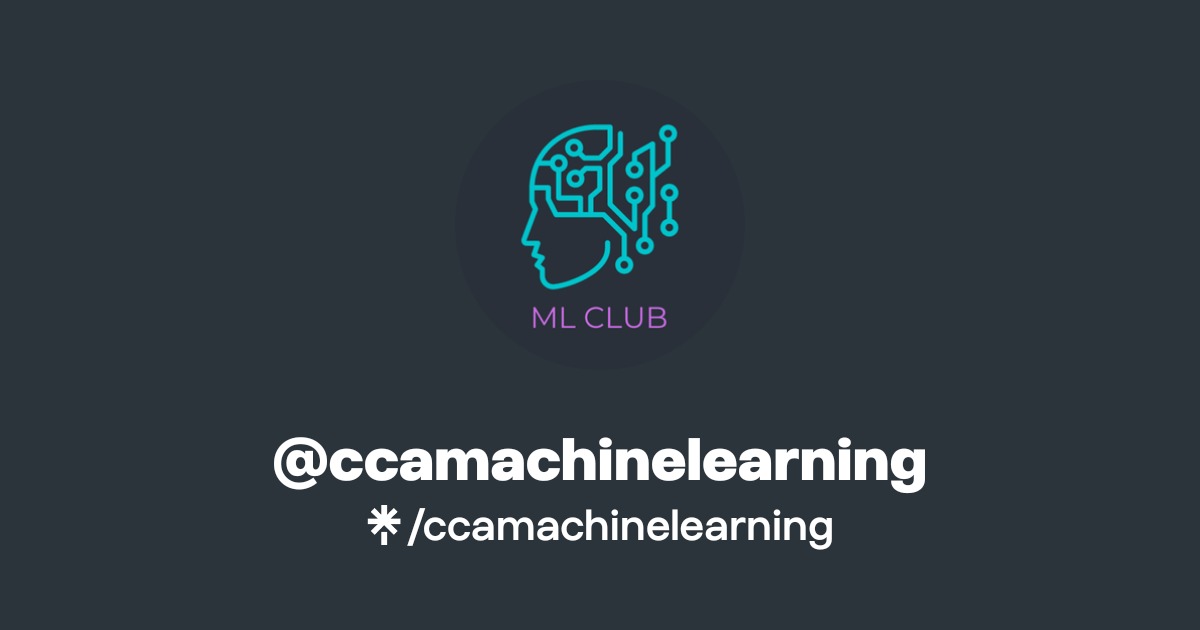 @ccamachinelearning | Linktree