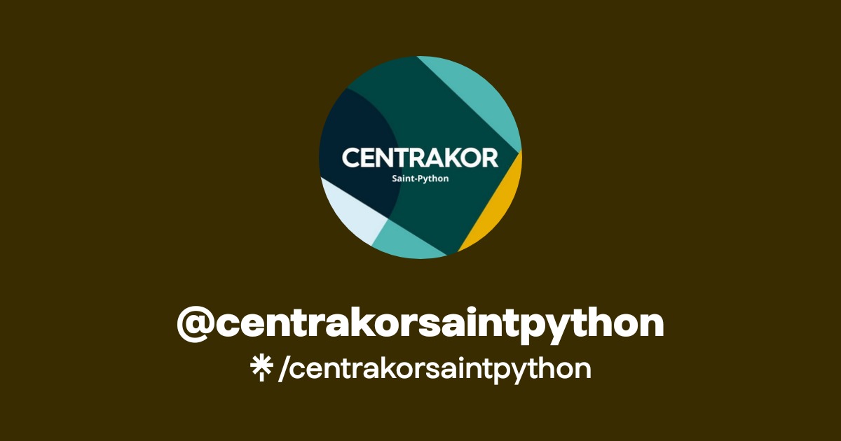 centrakorsaintpython | Instagram, Facebook | Linktree