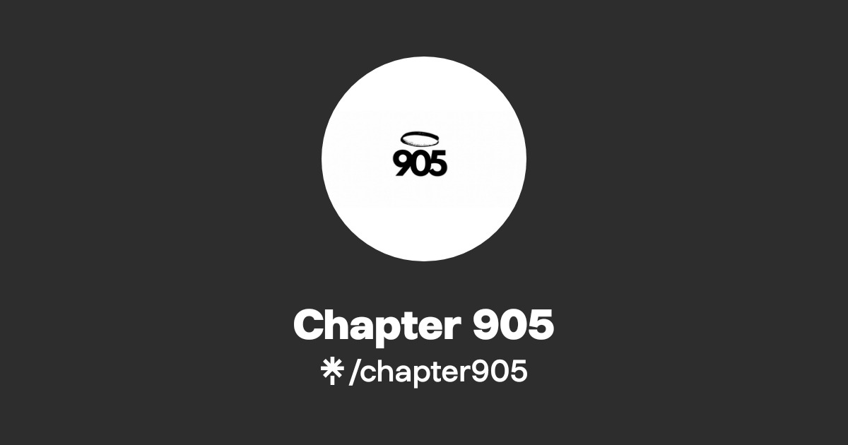 Chapter 905 Official: TikTok, Instagram | Linktree