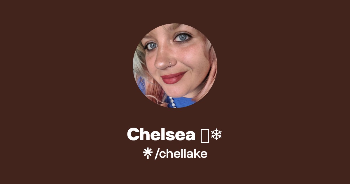 Chelsea 🪷 ️ | Instagram, TikTok | Linktree