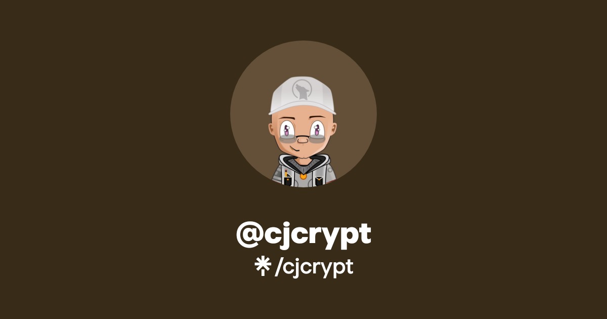 @cjcrypt | Linktree