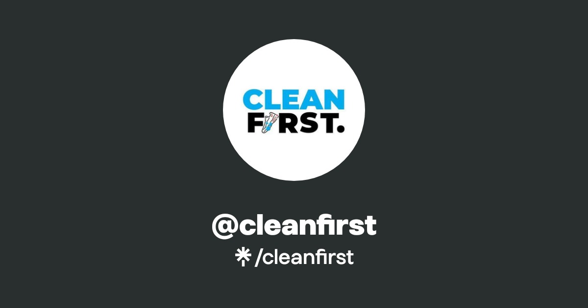 Cleanfirst 21 cleanfirst | Linktree