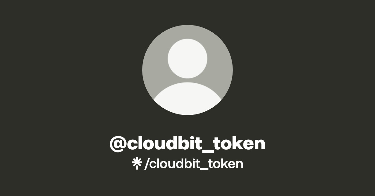 @cloudbit_token | Linktree