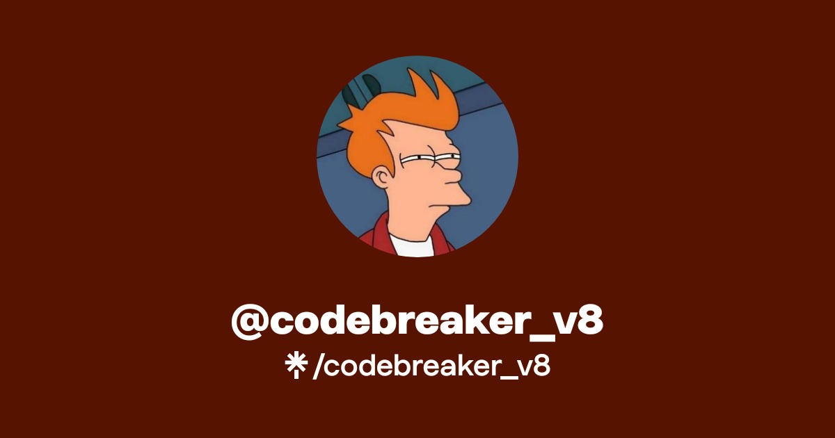 codebreaker_v8 | Instagram | Linktree