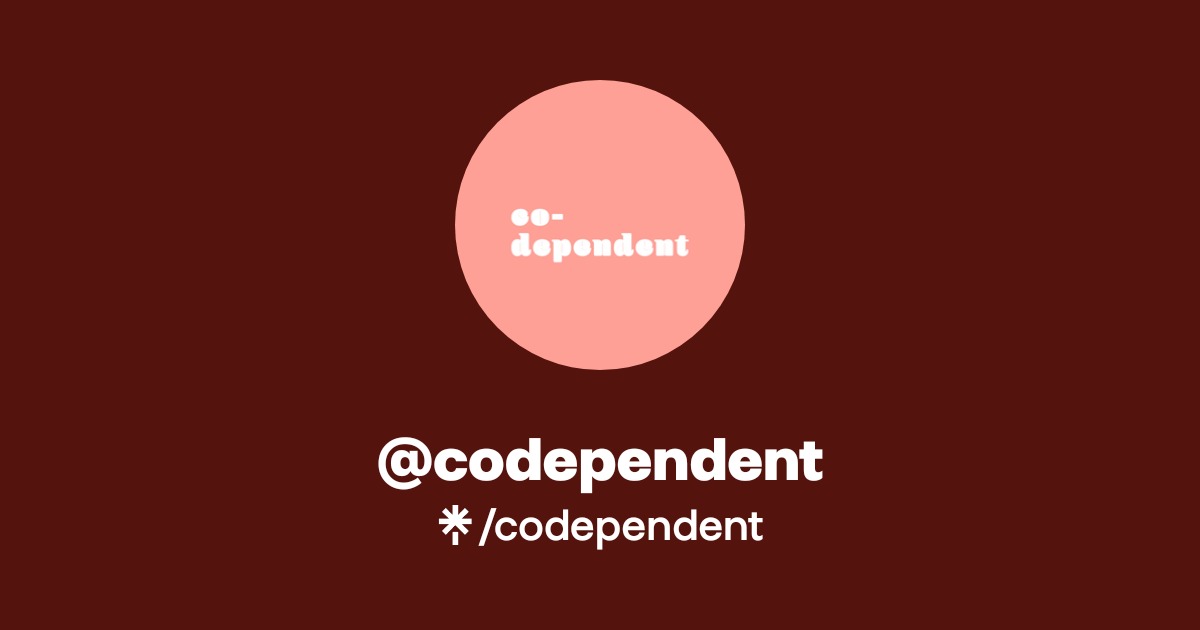 codependent - Listen on Spotify - Linktree