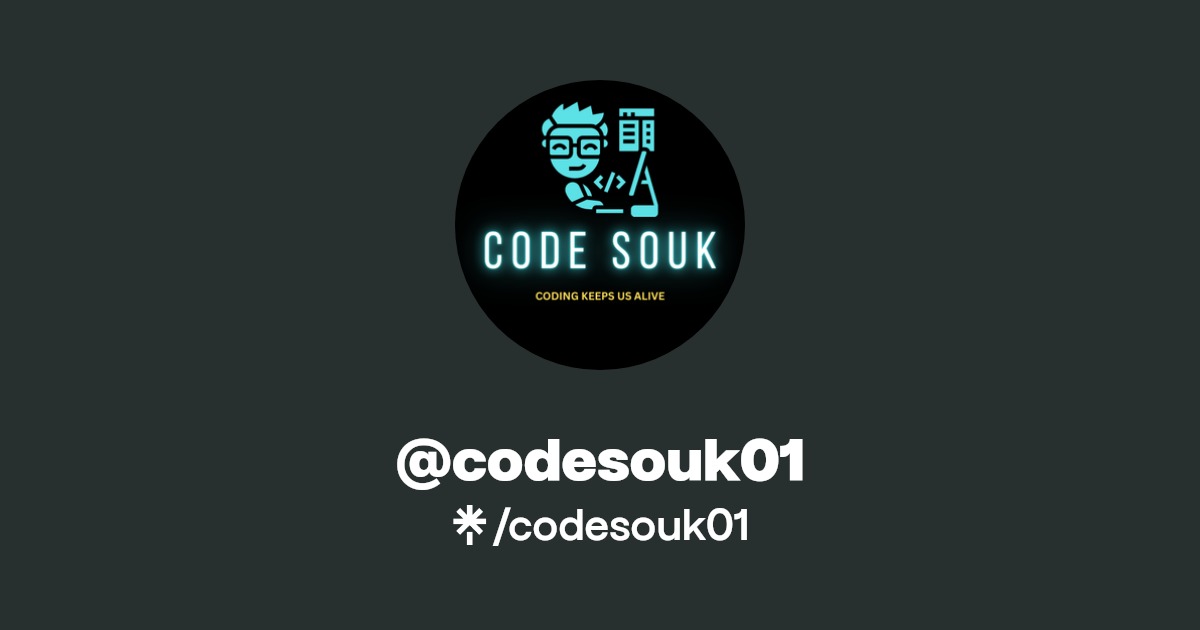  codesouk01 linktree