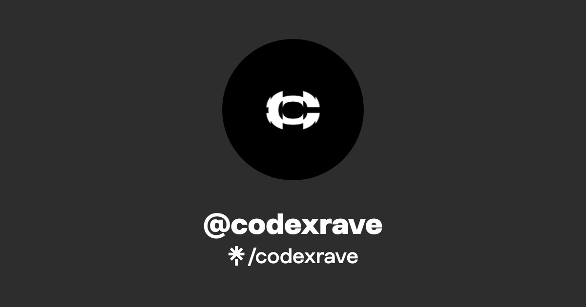 Code X Belfast Rave codexrave | Instagram, Facebook, TikTok | Linktree