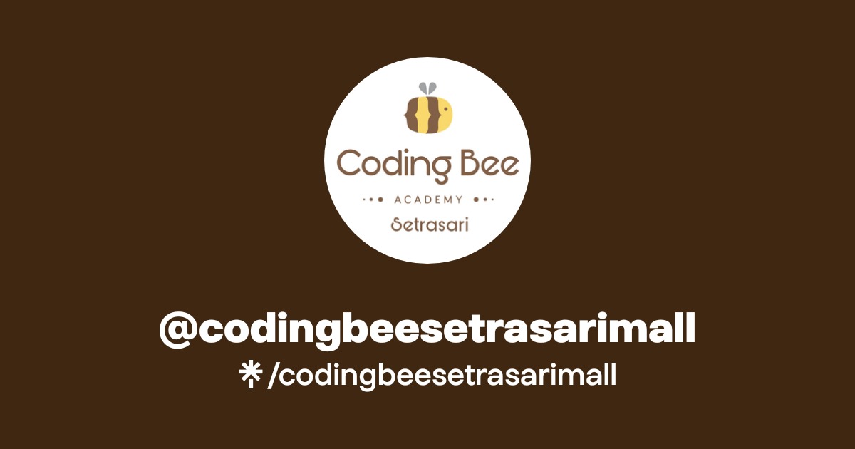 codingbeesetrasarimall | Instagram | Linktree