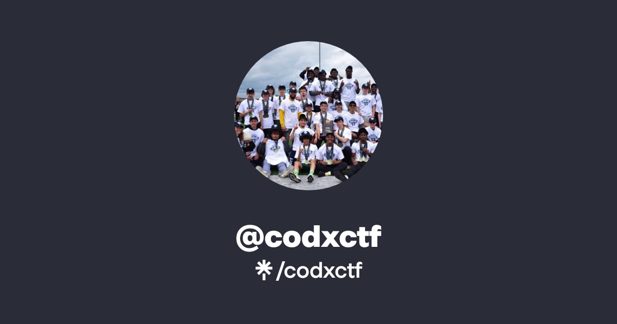 codxctf Official: Instagram, Twitter | Linktree