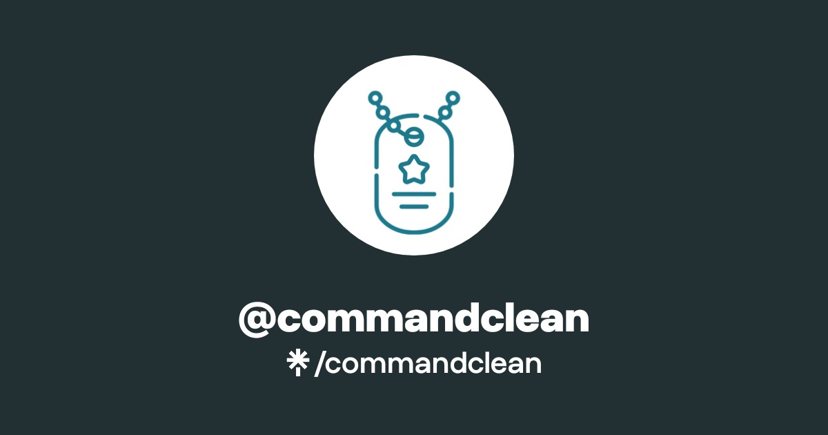 commandclean Official: TikTok, Instagram, Facebook, Threads | Linktree