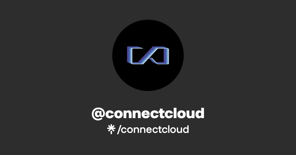 connectcloud | Instagram | Linktree