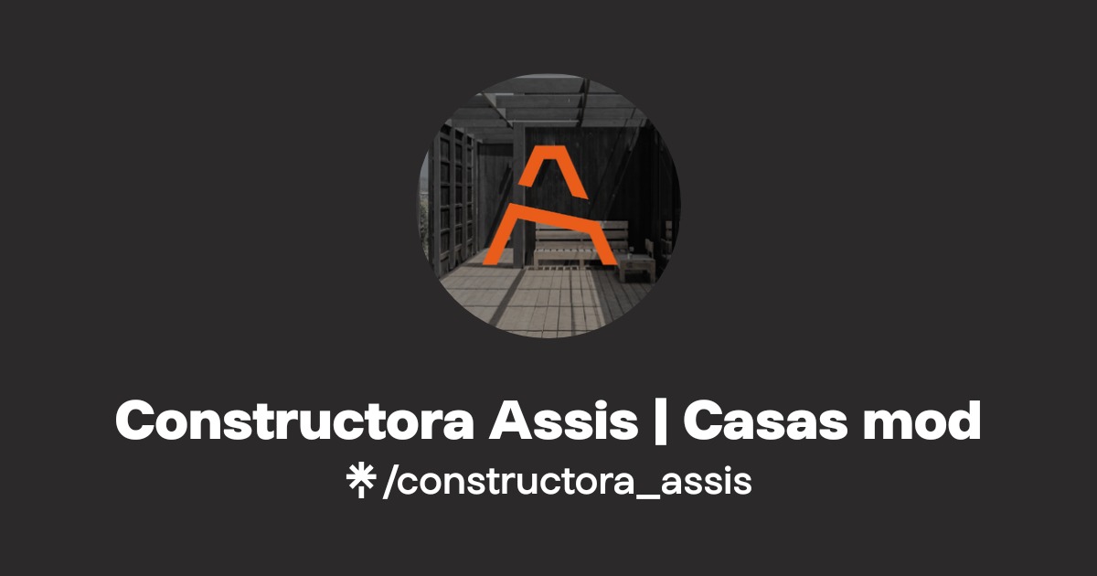 Constructora Assis | Casas mod | Instagram | Linktree