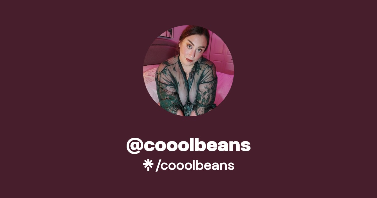 cooolbeans - Find @cooolbeans Onlyfans - Linktree