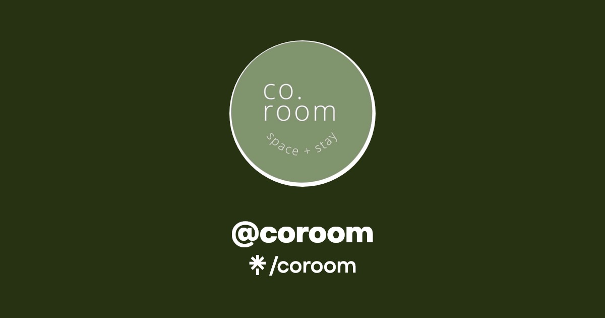 @coroom | Linktree