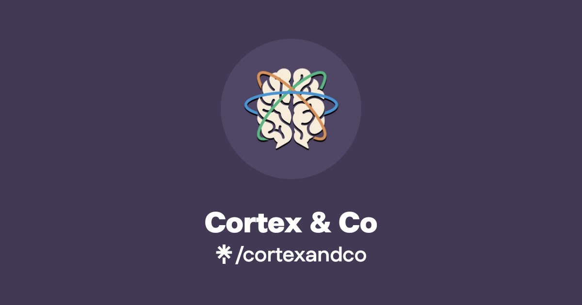 Cortex & Co | Instagram, Facebook, TikTok | Linktree