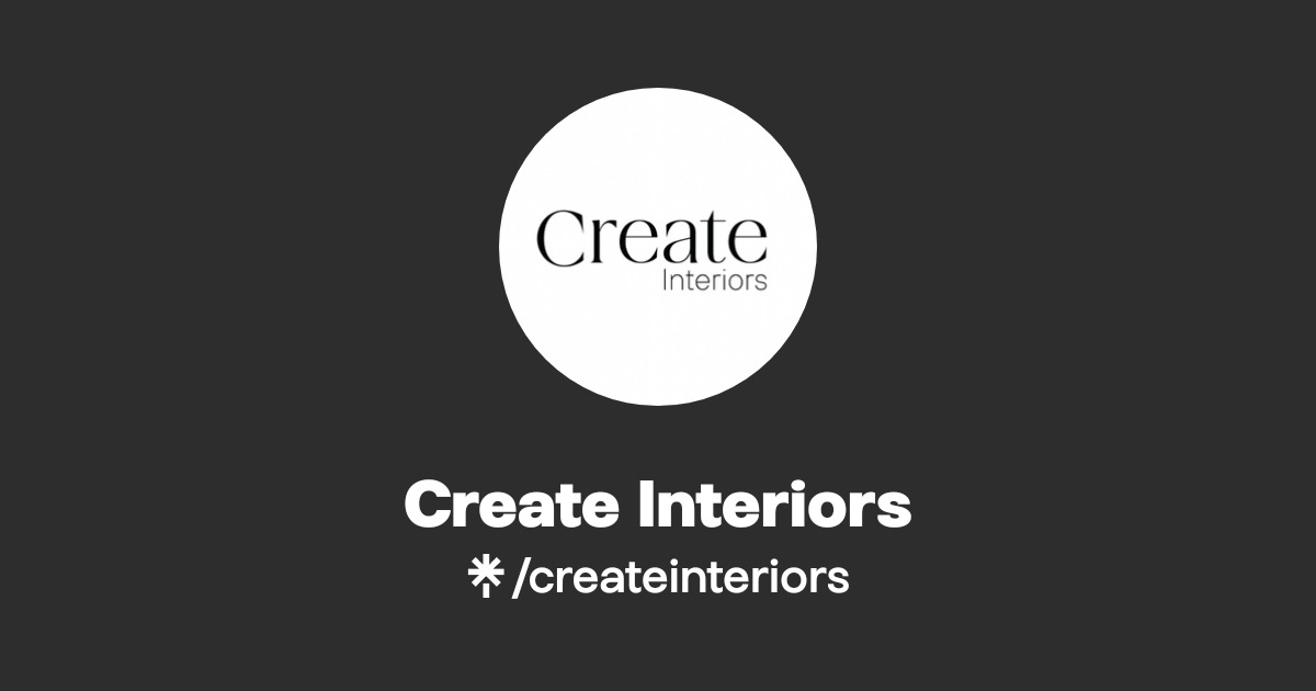 Create Interiors Official: Instagram | Linktree