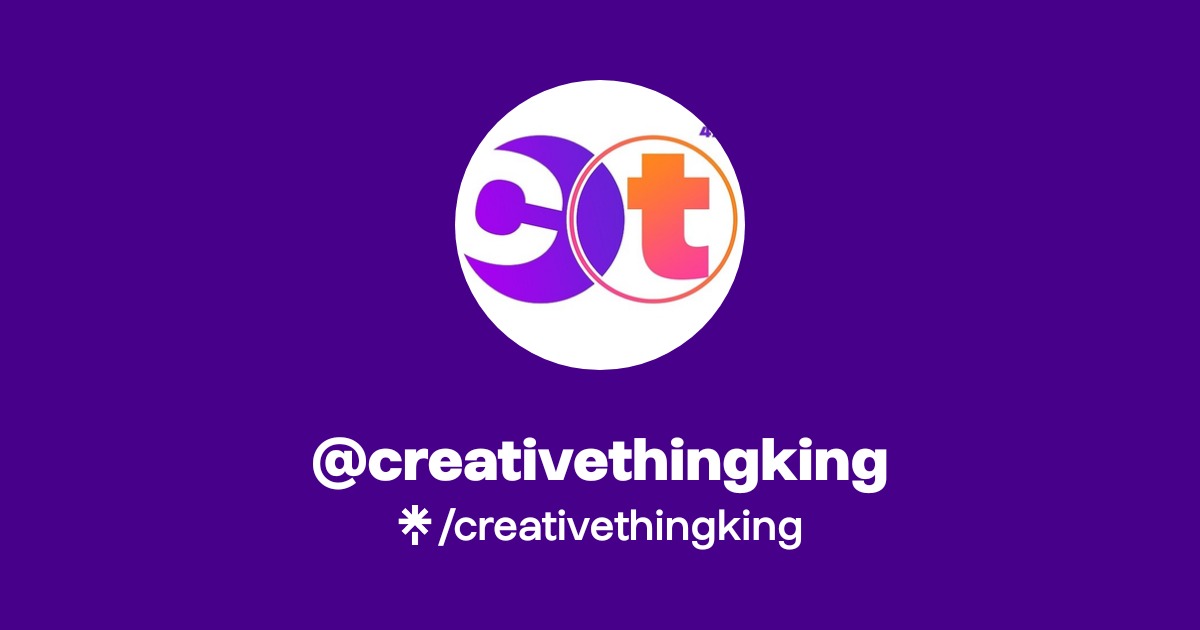 creativethingking | Instagram | Linktree