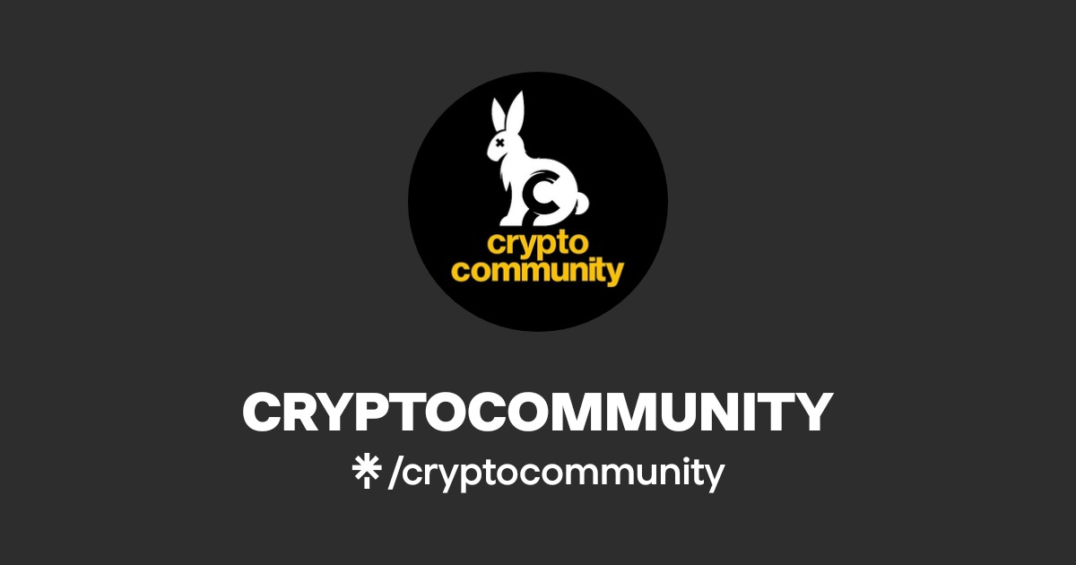 CRYPTOCOMMUNITY | Linktree
