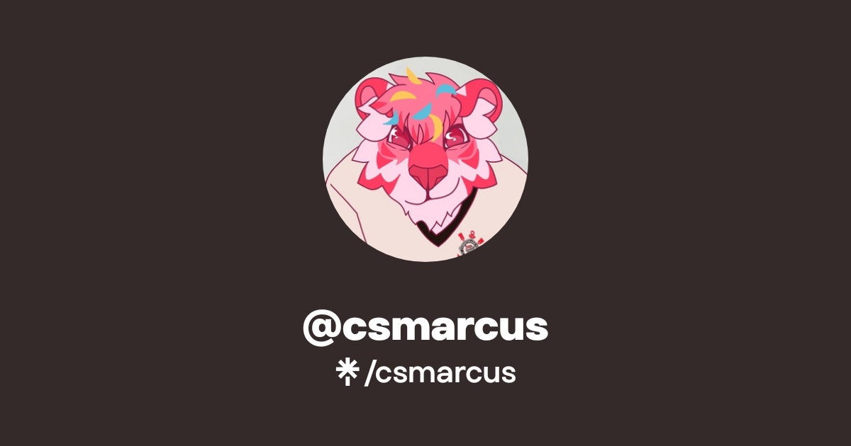 csmarcus Official: Twitter | Linktree