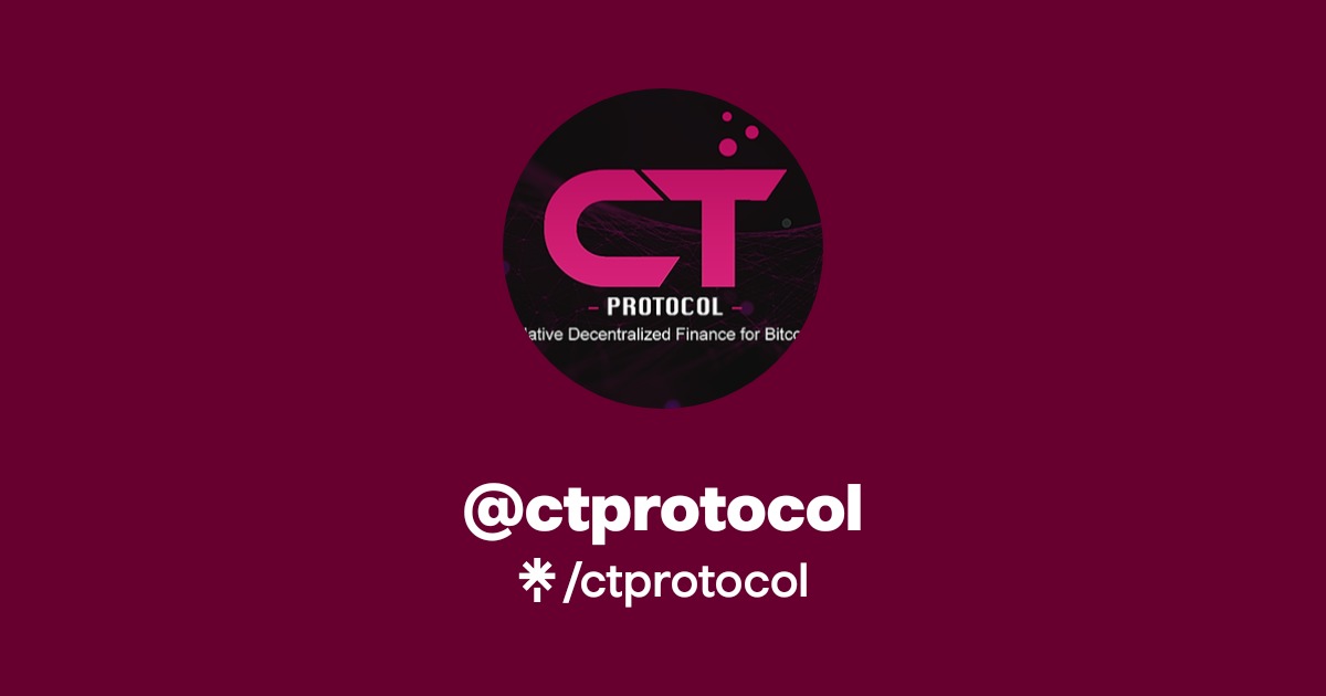 ctprotocol | Twitter | Linktree
