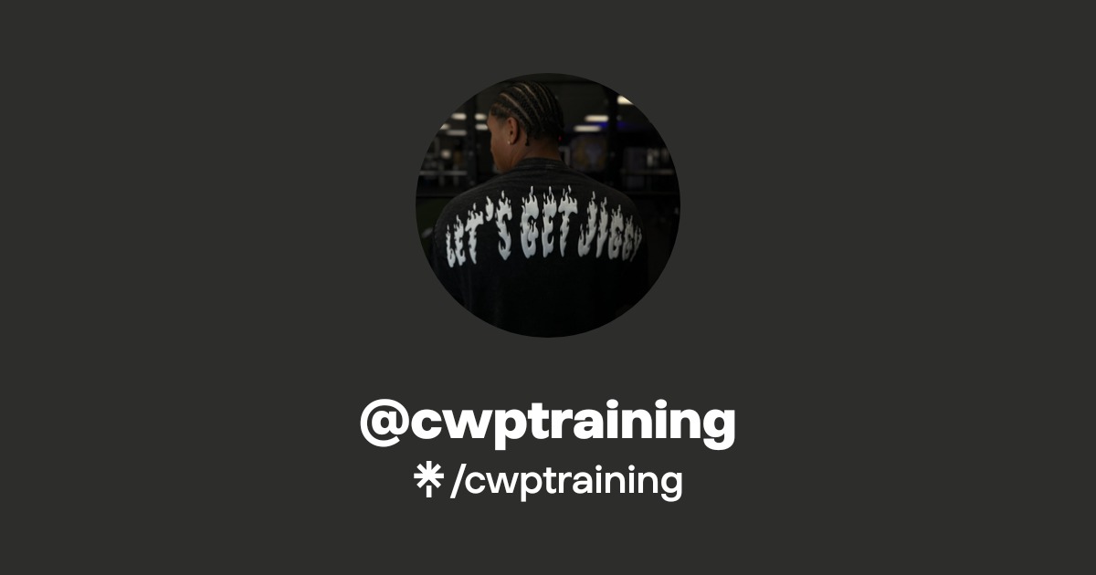 @cwptraining | Linktree