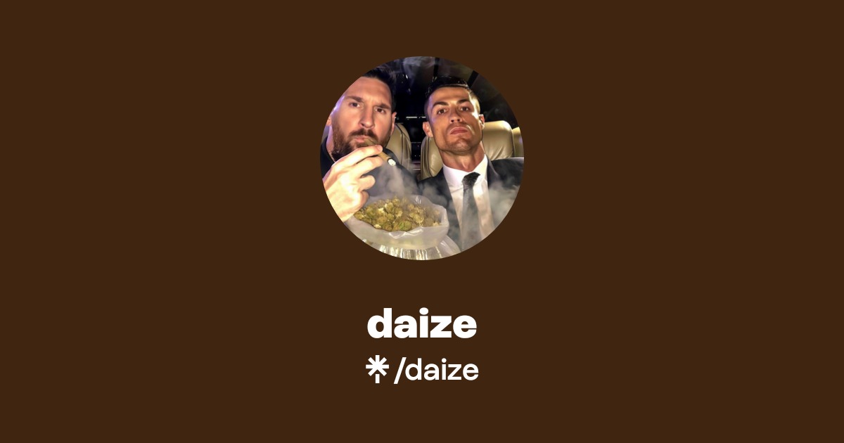 Daizeh daize | Instagram, TikTok | Linktree
