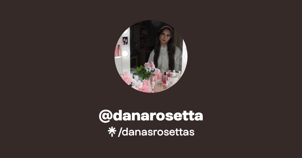 dana🩰🦢🏹 Official: TikTok, Instagram | Linktree