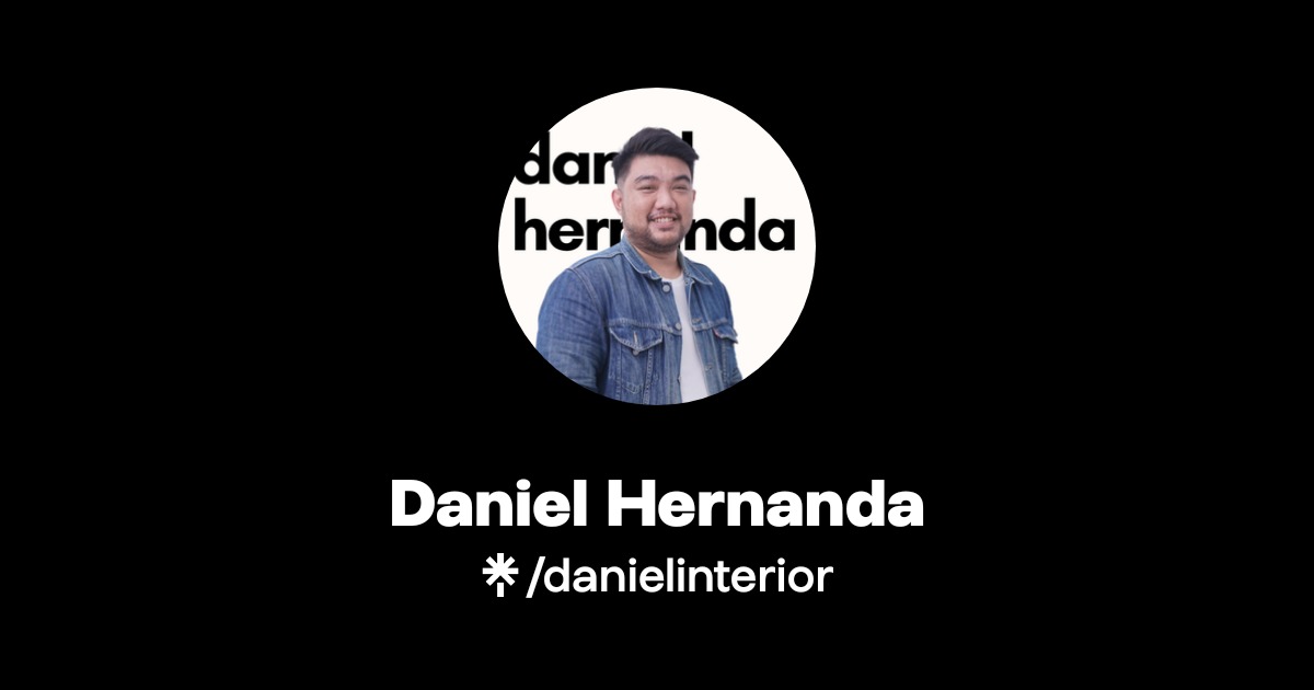 Daniel Hernanda | Instagram | Linktree