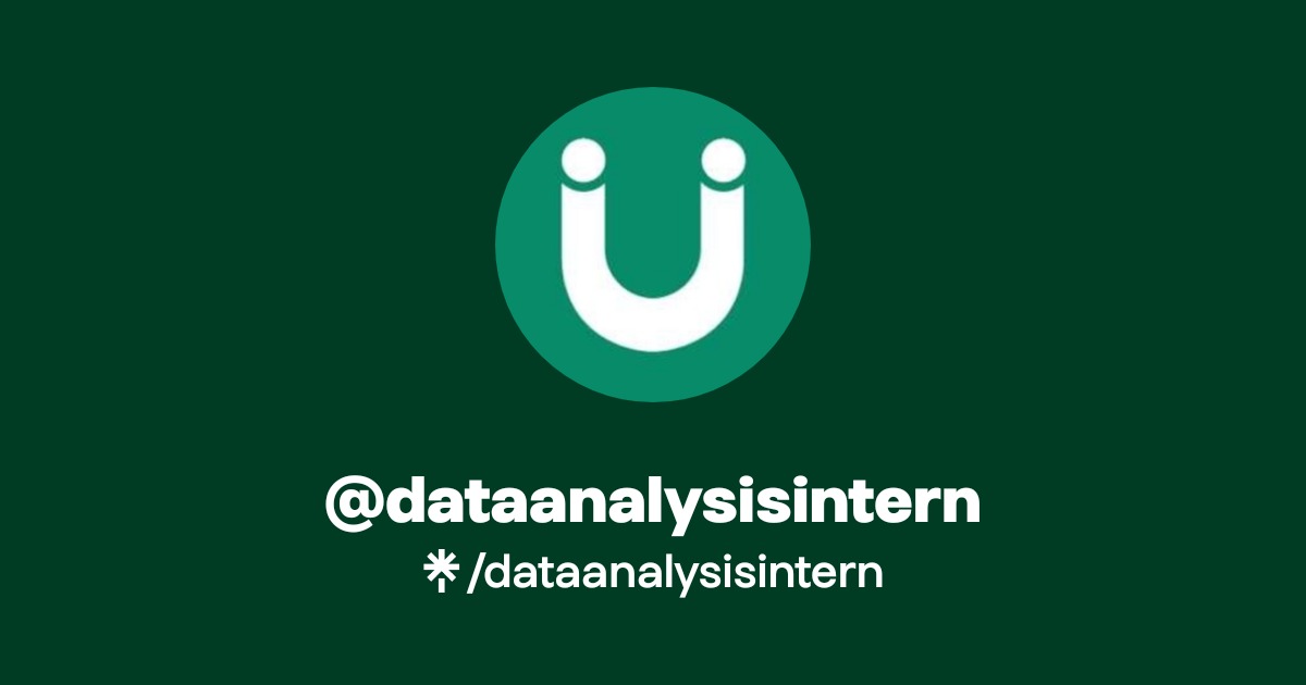 @dataanalysisintern | Linktree
