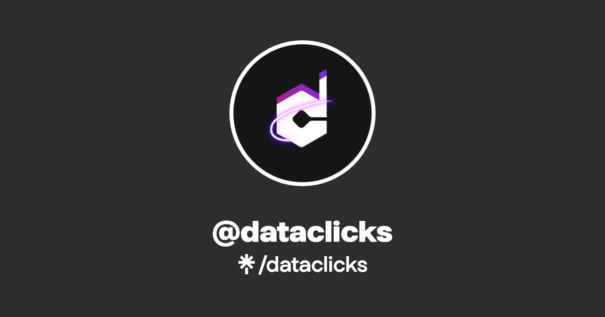 dataclicks | Instagram | Linktree
