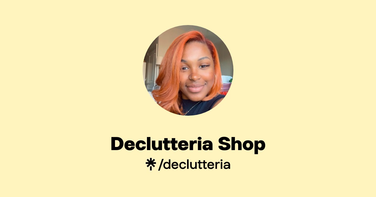 Declutteria Shop | Instagram | Linktree