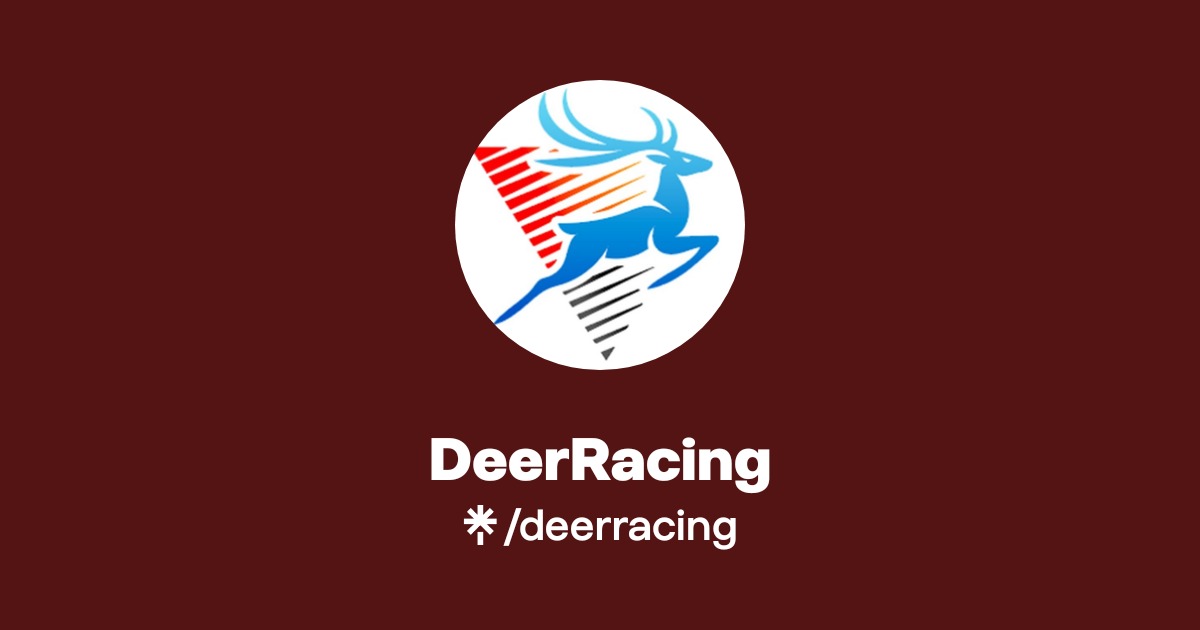 DeerRacing | Instagram, Facebook, TikTok | Linktree