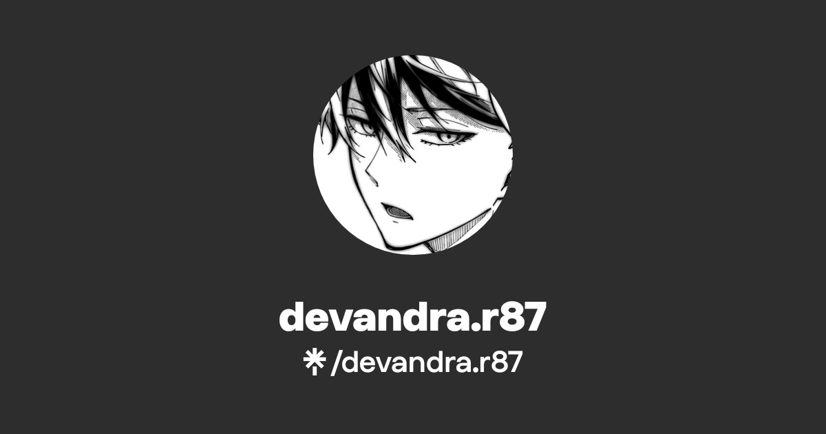 devandra.r87 | TikTok | Linktree