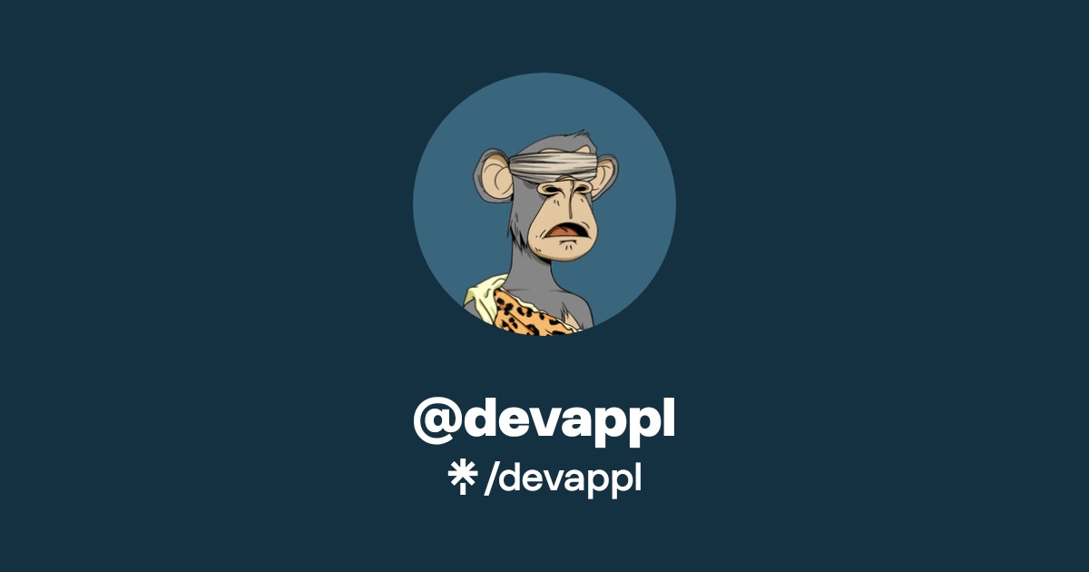 @devappl | Linktree