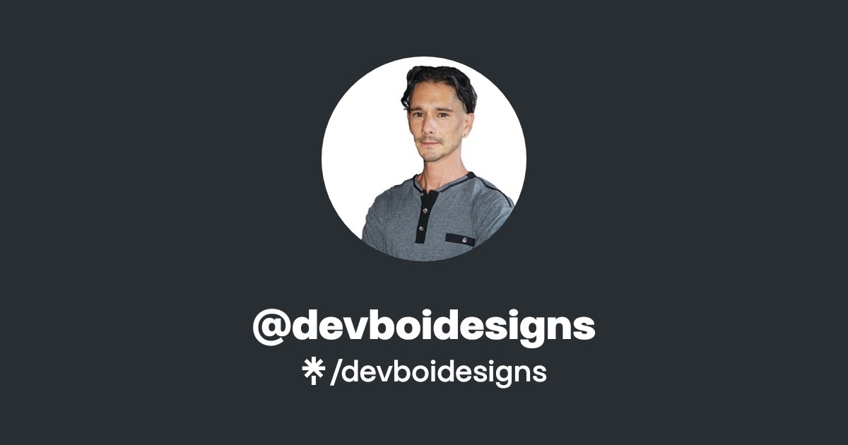 devboidesigns | Twitter, Instagram | Linktree