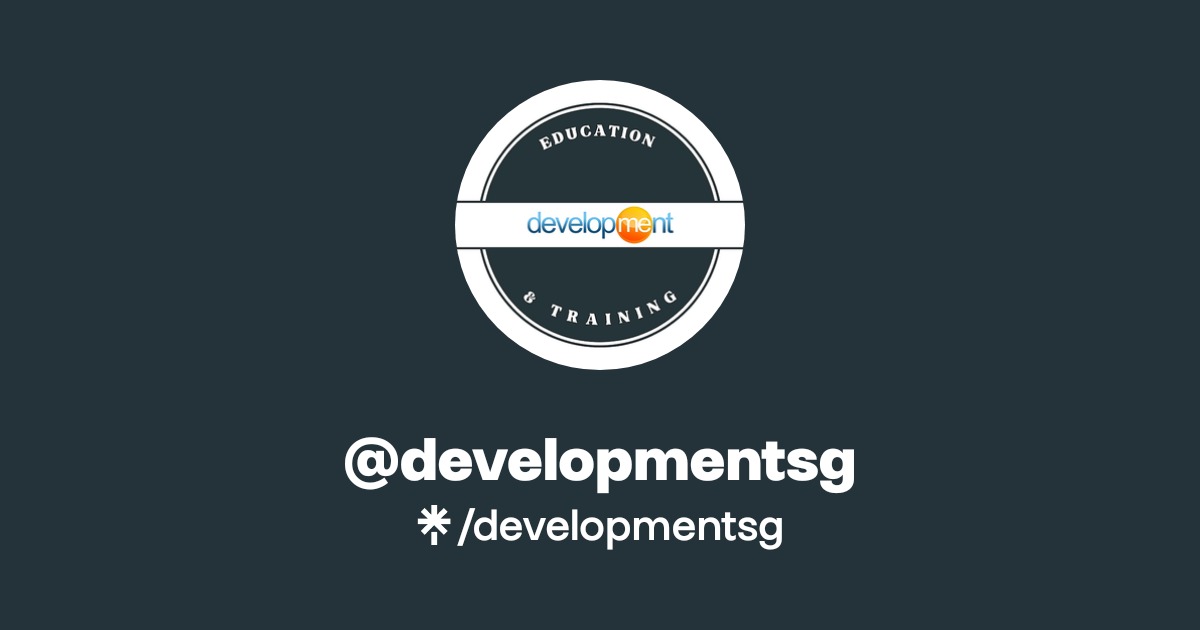 developmentsg | Facebook | Linktree