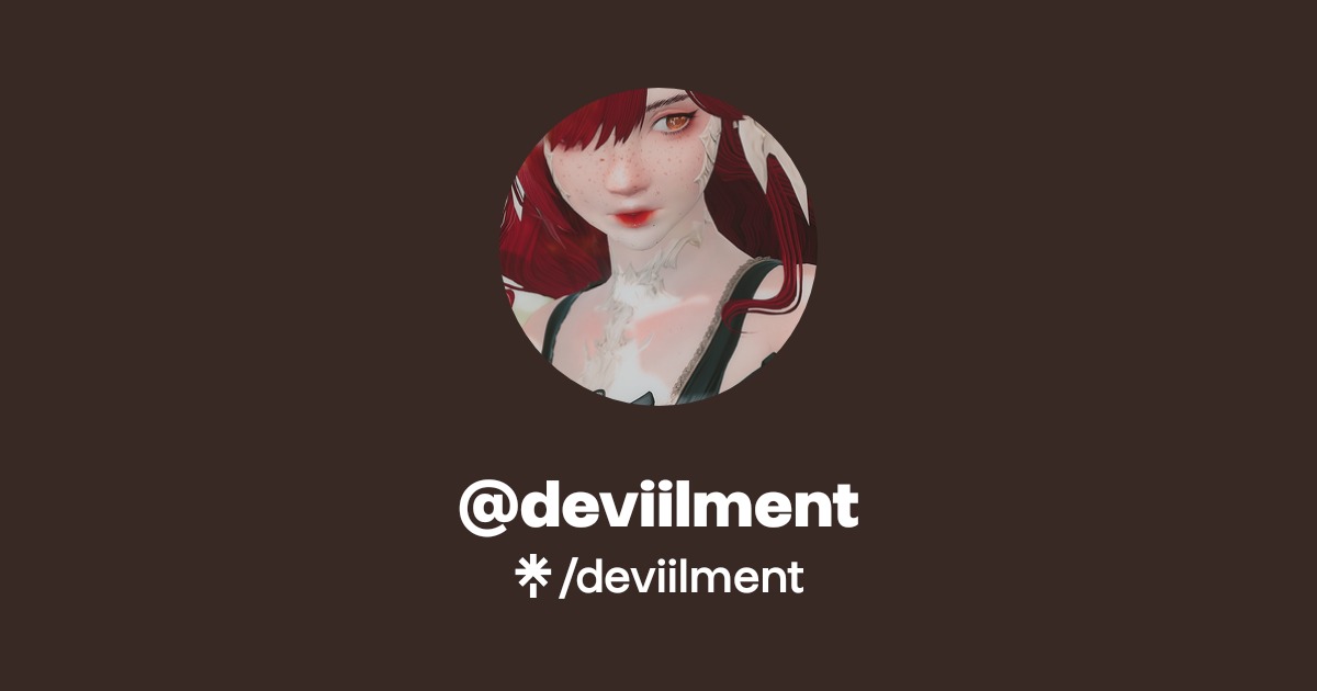 @deviilment | Linktree