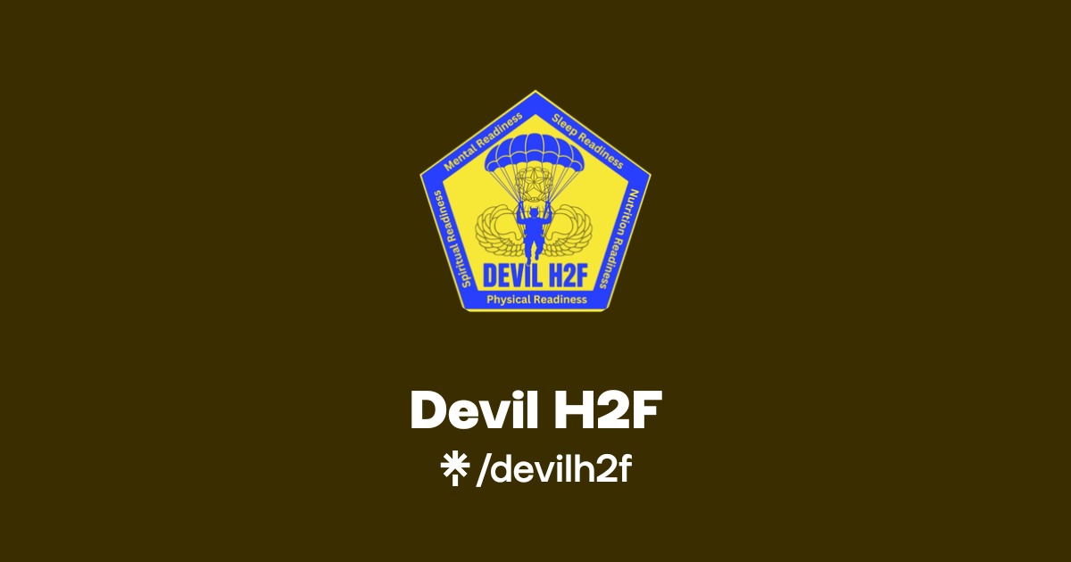 Devil H2F Official: Instagram | Linktree