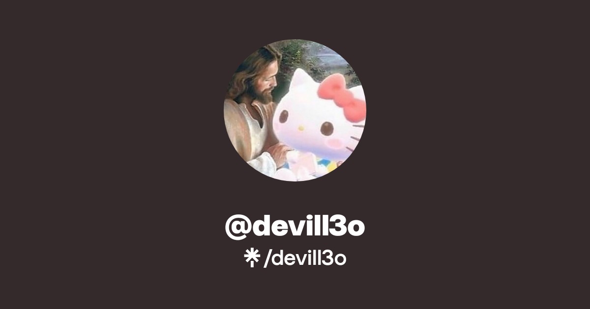devill3o | Twitter | Linktree