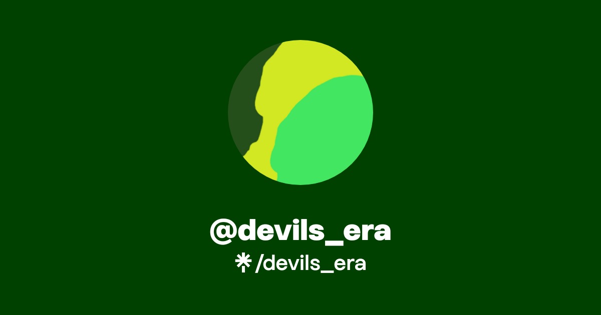 devils_era | Instagram | Linktree