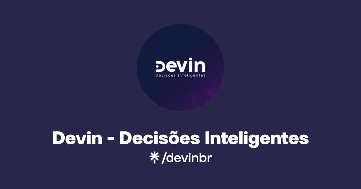 Devin - Decisões Inteligentes | Instagram | Linktree
