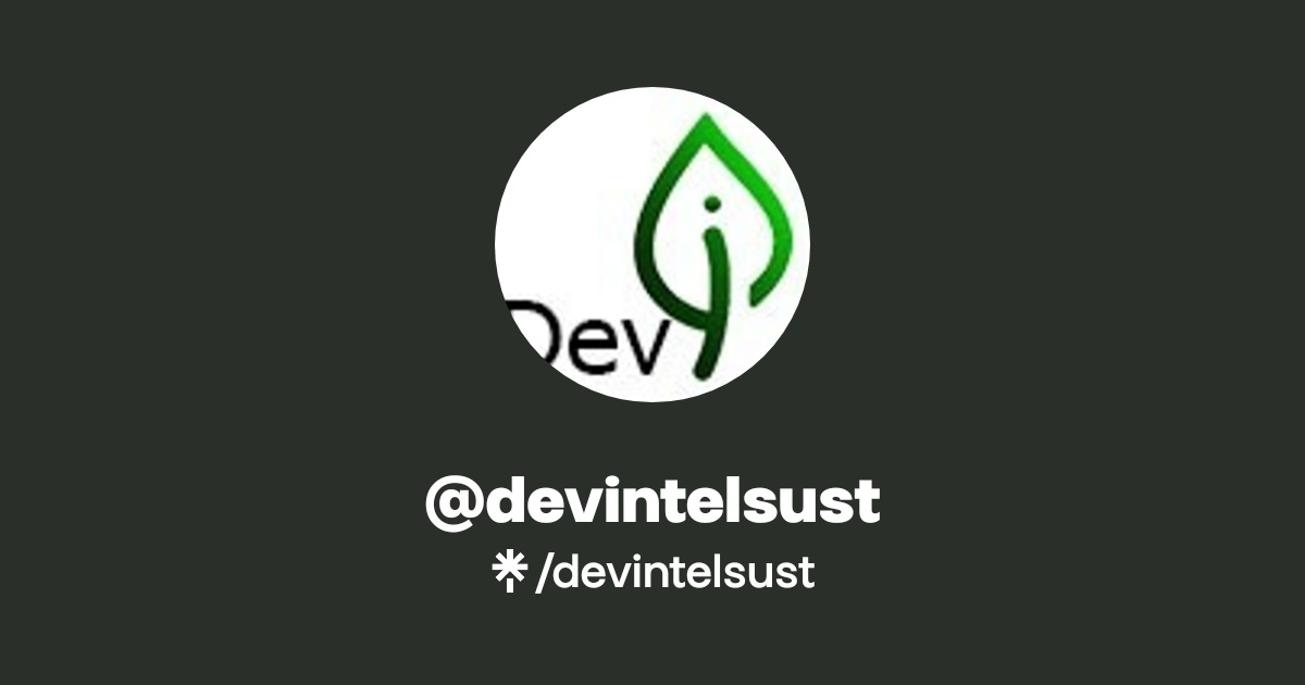 devintelsust | Instagram | Linktree