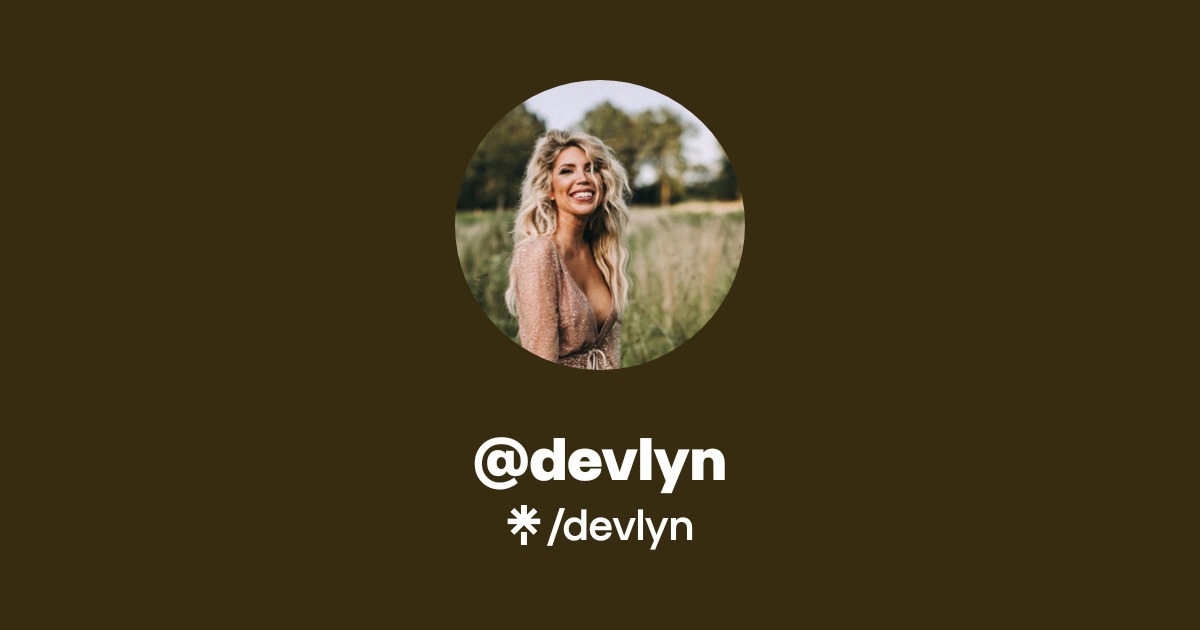 Devlyn Thompson @devlyn | Linktree