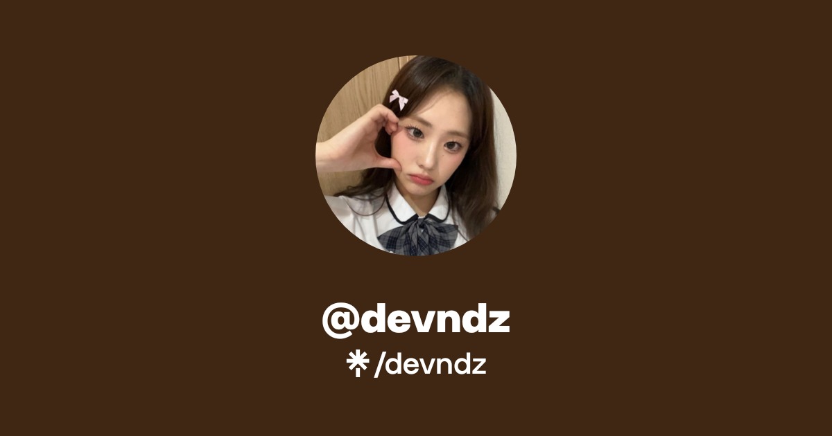 @devndz | Linktree
