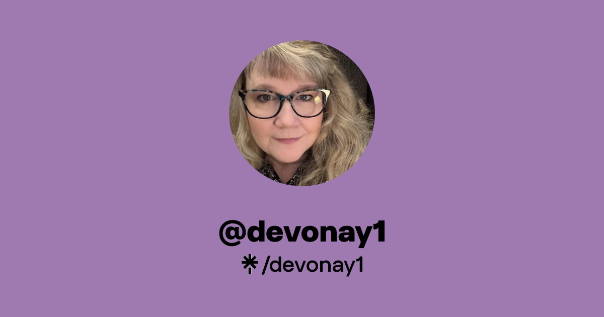 devonay1 | Facebook, TikTok | Linktree