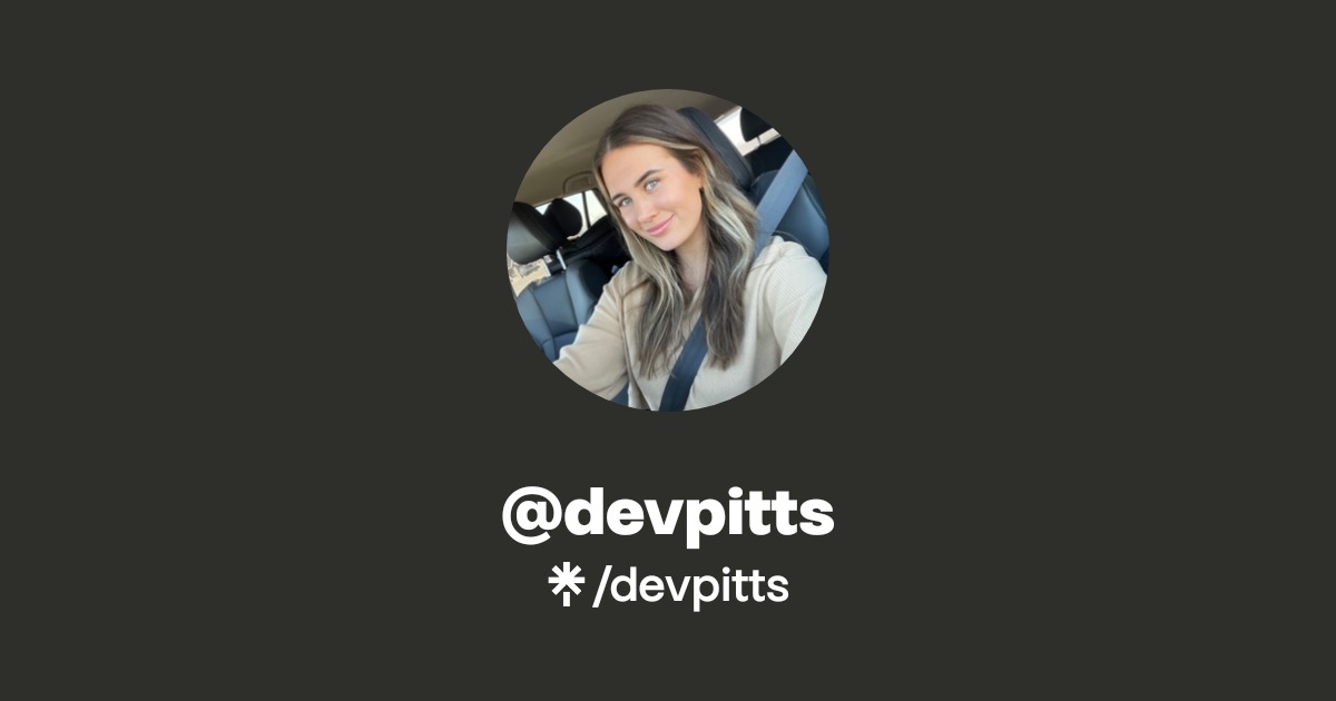@devpitts | Linktree