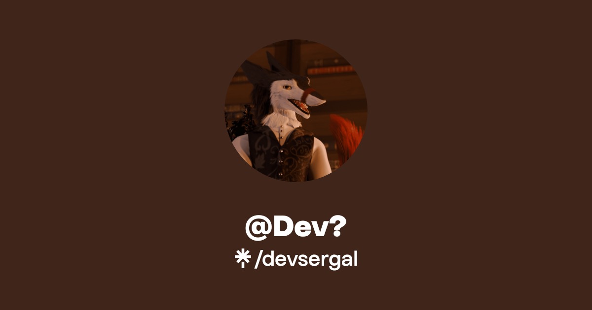 @Dev? | Twitter | Linktree