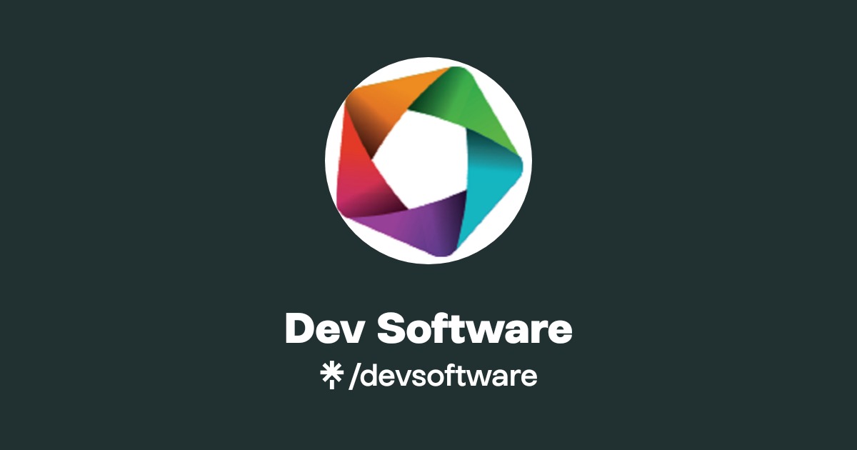 Dev Software Official: X, Facebook | Linktree