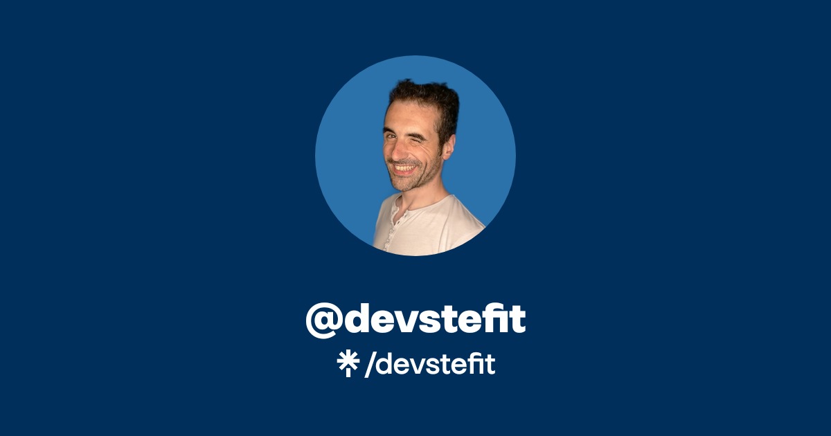 devstefit | Instagram, TikTok | Linktree