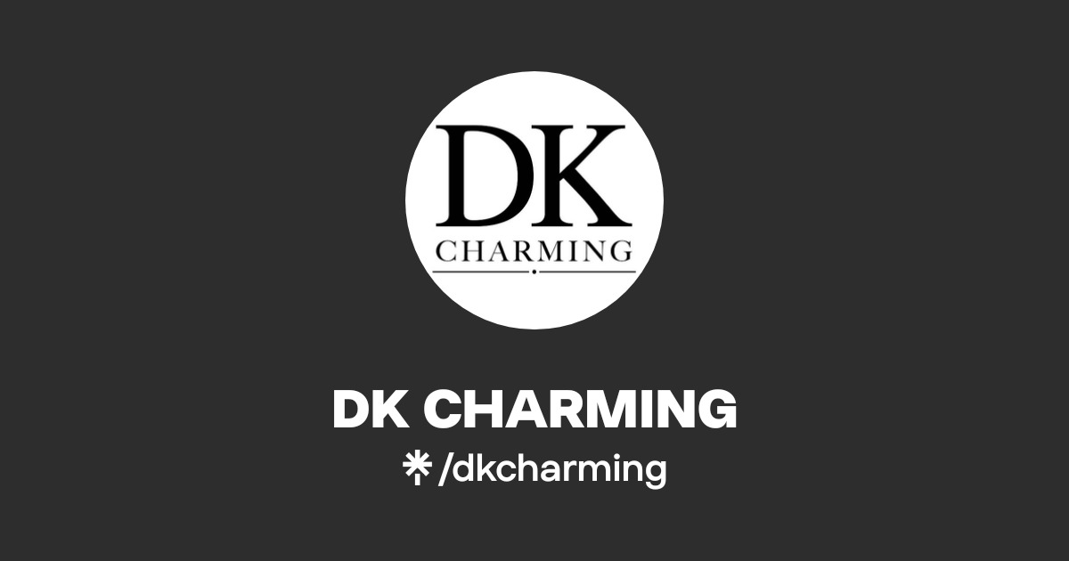 DK CHARMING | Twitter, Instagram, Facebook | Linktree